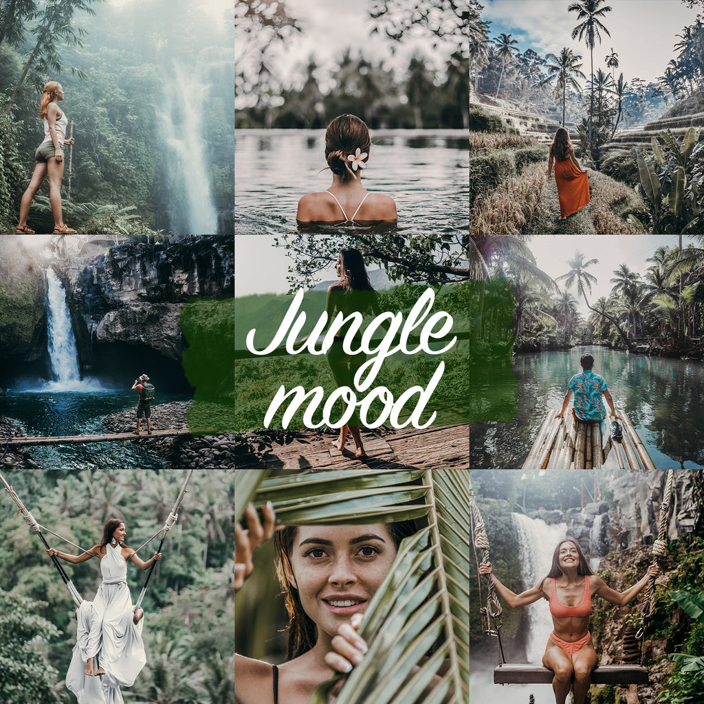 JUNGLE MOOD Preset for Lightroom Presets für Lightroom &