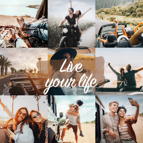 LIVE YOUR LIFE Preset for Lightroom