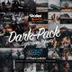 DARK PACK - 33 presets for Lightroom