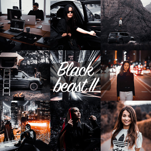 BLACK BEAST Vol. II Preset für Lightroom