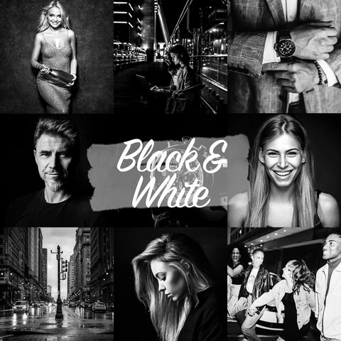 BLACK &amp; WHITE Preset for Lightroom