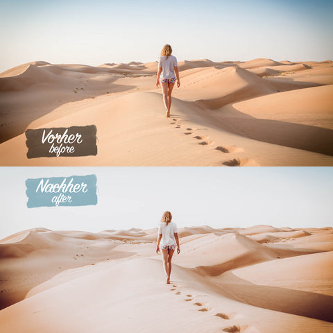 DUBAI DESERT Preset for Lightroom