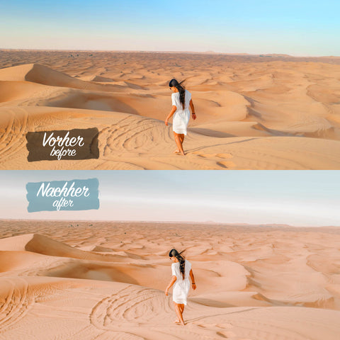 DUBAI DESERT Preset for Lightroom