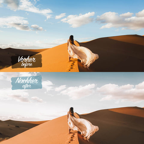 DUBAI DESERT Preset for Lightroom