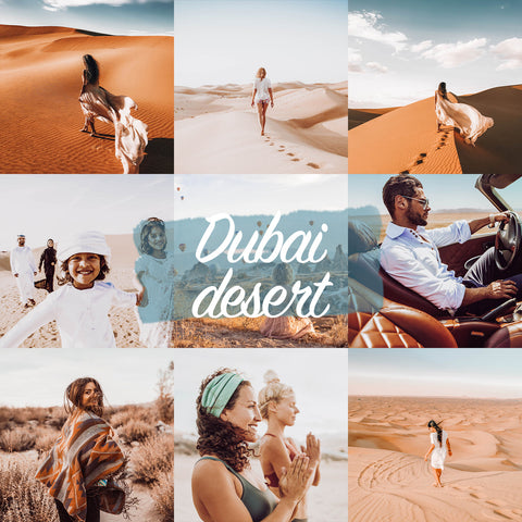 DUBAI DESERT Preset for Lightroom