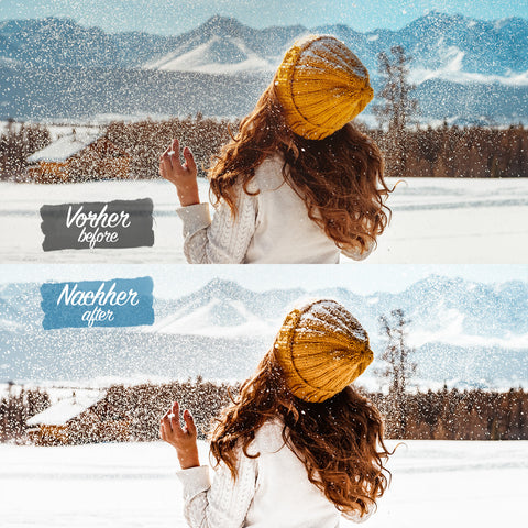 FREEZY WINTER Preset for Lightroom