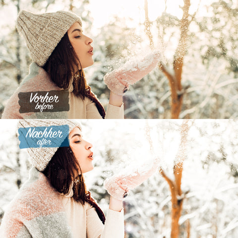 FREEZY WINTER Preset for Lightroom