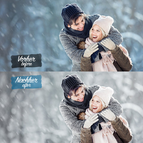 FREEZY WINTER Preset for Lightroom
