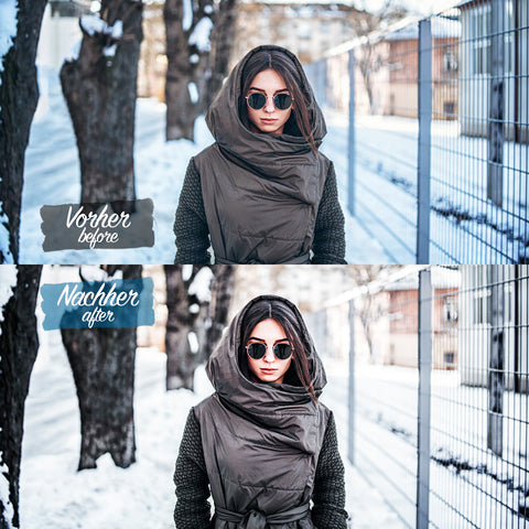 FREEZY WINTER Preset for Lightroom