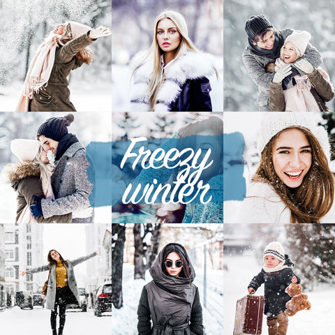 FREEZY WINTER Preset for Lightroom