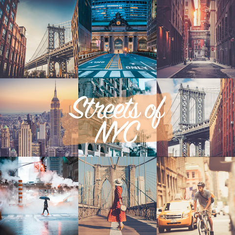 STREETS OF NYC Preset for Lightroom