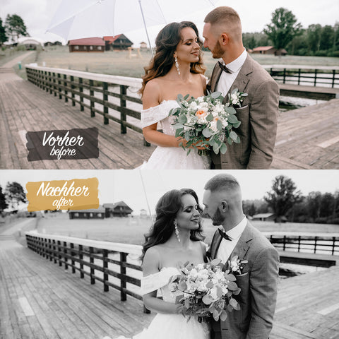 WEDDING ESSENTIALS VOL. 1 preset for Lightroom