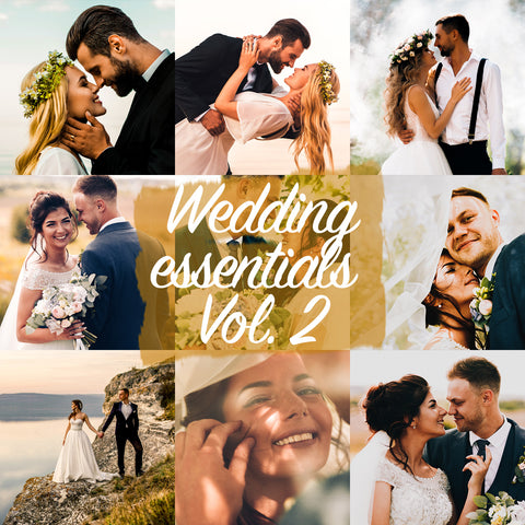 WEDDING ESSENTIALS VOL. 2 Presets for Lightroom