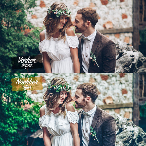 WEDDING PACK - 28 Lightroom Presets