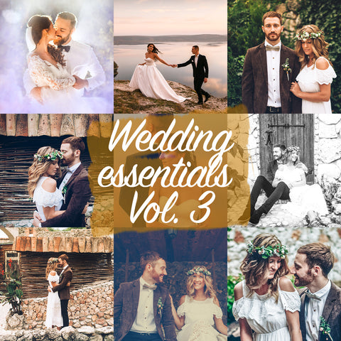 WEDDING ESSENTIALS VOL. 3 Presets for Lightroom