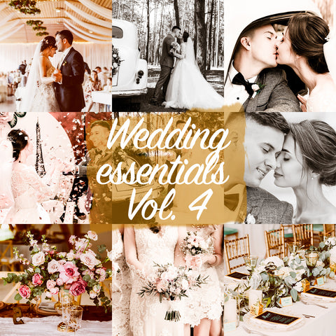 WEDDING ESSENTIALS VOL. 4 presets for Lightroom